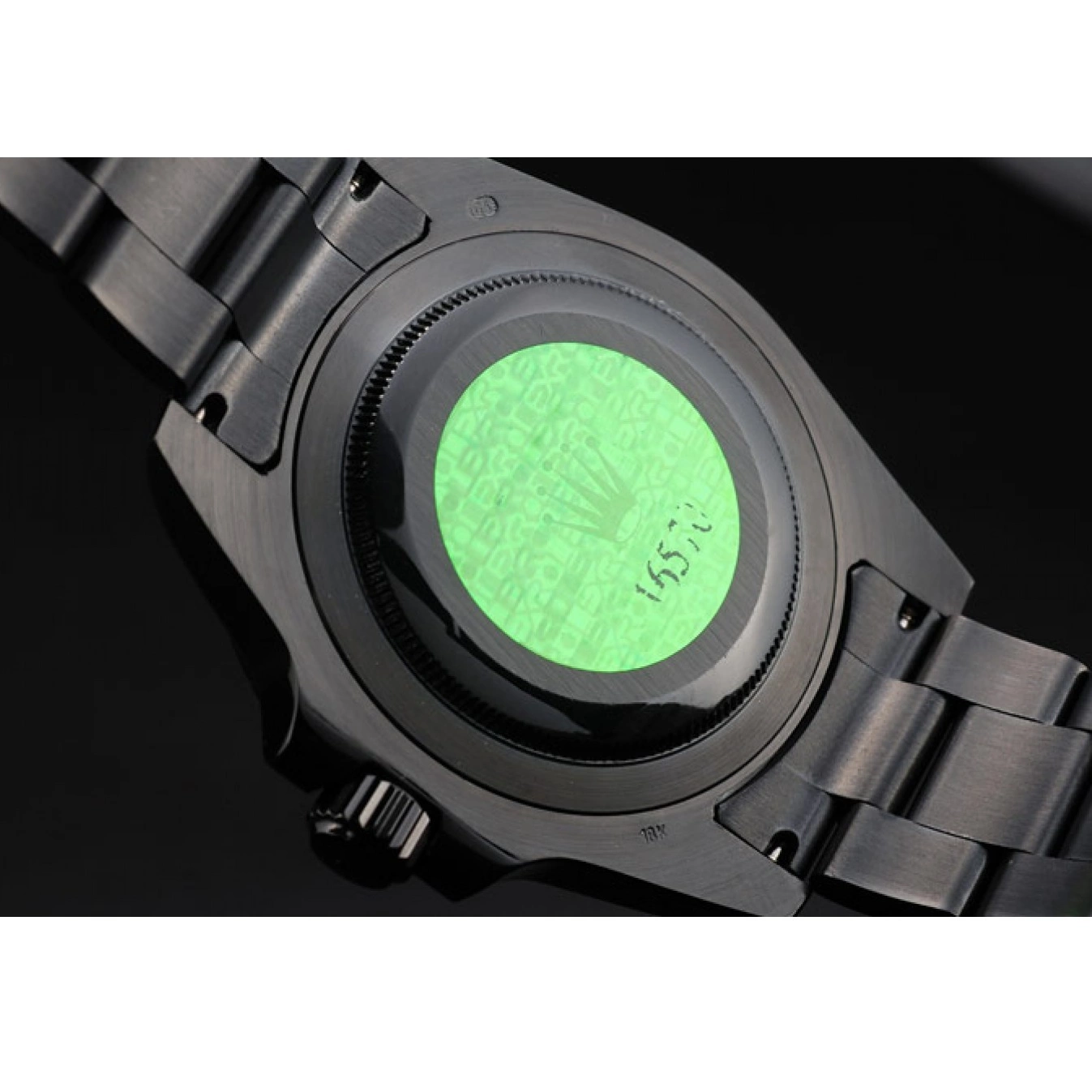 Aaa replica watch Black Black Dial Explorer Rolex Bezel Watch Ceramic 0617